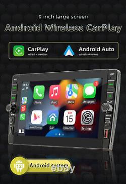 9in Radio Player Car Stereo GPS Navigation WIFI For Apple Carplay Android Auto