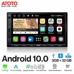 ATOTO S8 Standard 2 DIN 7 Android Car Radio Stereo GPS SAT NAV FM Player 3+32GB