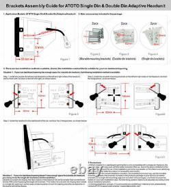 ATOTO S8 Standard 2 DIN 7 Android Car Radio Stereo GPS SAT NAV FM Player 3+32GB