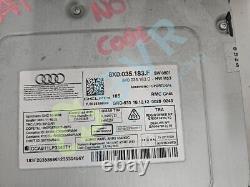 AUDI A1 8X1, 8XF 8X1,8XK 2010-2014 Stereo Radio Cd Player 8X0035183F