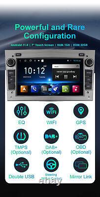 Android12 Car Stereo Radio Player GPS SAT NAV For Opel Astra Corsa Zafira Meriva