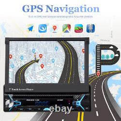 Android 10.0 7 Single 1DIN Car Stereo Radio DVD Player GPS SAT NAV Bluetooth CD