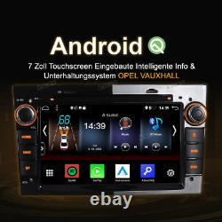 Android 10 7'' DVD Player Carplay Stereo Radio For Vauxhall Opel Corsa D Astra H