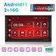 Android 11 Bluetooth 7 Double Din Car Stereo Radio Fm Mp5 Player Touch Screen