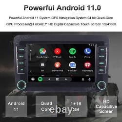 Android 12 Apple Carplay Radio Stereo Head Unit GPS For VW Golf MK5 Polo Passat