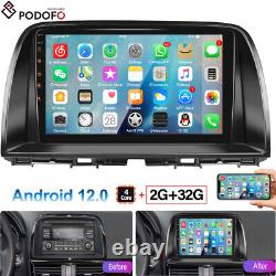 Android 12 Car Radio 32GB Player For Mazda CX-5 2012-2015 Stereo GPS Navigation