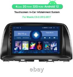 Android 12 Car Radio 32GB Player For Mazda CX-5 2012-2015 Stereo GPS Navigation