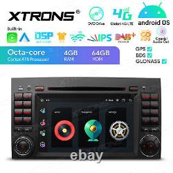 Android 13 4+64GB Car DVD Player GPS Stereo Radio DAB+ 4G for Benz B-W245 A-W169