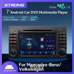 Android 13 4+64GB Car DVD Player GPS Stereo Radio DAB+ 4G for Benz B-W245 A-W169