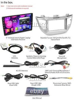 Android Car MP3 Player Hyundai Tucson 2015-2018 TL Stereo Radio GPS MP4 Fascia