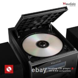 Audizio Metz HiFi Stereo System DAB Radio, CD Player, Bluetooth Connectivity