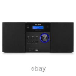 Audizio Metz HiFi Stereo System DAB Radio, CD Player, Bluetooth Connectivity
