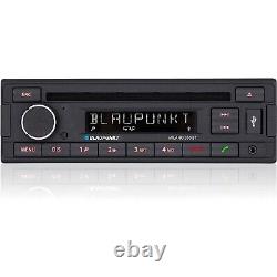 Blaupunkt Milano 200 Bluetooth car radio stereo CD player AUX iPhone retro style