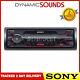 Bluetooth Car Radio Stereo Sony Dsx-a410bt Usb Aux Ipod Iphone Mechless Player