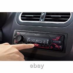 Bluetooth Car Radio stereo Sony DSX-A410BT USB AUX iPod iPhone Mechless Player