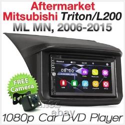 Car DVD USB MP3 Player Mitsubishi L200 ML MN Stereo Radio Fascia Facia ISO Kit G