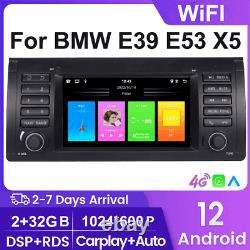 Car Radio Player GPS SAT NAV Stereo Head Unit For BMW E53 M5 X5 Android 12 WiFi