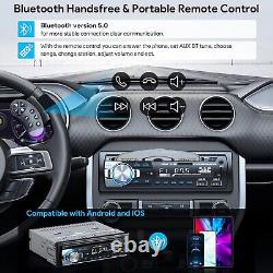 Car Stereo CD DVD Player Bluetooth, RDS/FM Car Radio Bluetooth Handsfree