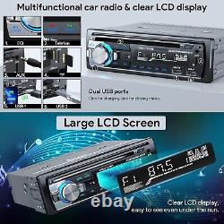 Car Stereo CD DVD Player Bluetooth, RDS/FM Car Radio Bluetooth Handsfree