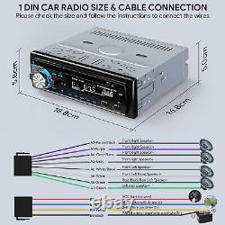 Car Stereo CD DVD Player Bluetooth, RDS/FM Car Radio Bluetooth Handsfree