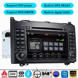 Car Stereo DVD DAB+ Radio Sat Nav Bluetooth for Mercedes A/B Class Sprinter Vito