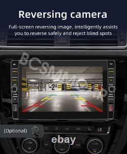 Car Stereo Radio 2DIN 8in Bluetooth Player For Carplay Android Auto WithFree Cam