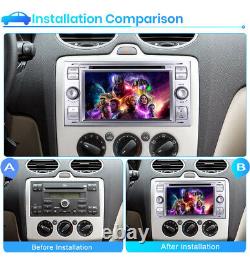 Car Stereo Radio DVD CD Player GPS Sat Nav For Ford FOCUS Galaxy Mk2 Transit Mk7