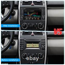 Car Stereo Radio DVD Player SAT NAV GPS RDS DAB For Mercedes Benz W169 W245 W906