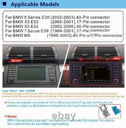 Car Stereo Radio DVD Sat Navi GPS Headunit Bluetooth for BMW 5 Series E39 X5 E53