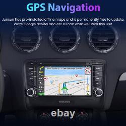 Car Stereo Radio Player GPS SAT NAV Head Unit FOR AUDI TT MK2 8J 2006-2012 1+32G