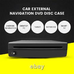 Car USB External DVD Player Stereo CD VCD Dish Box Radio for Android System PC