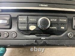 Citroen C5 2010 A/c Heater Climate Control & Radio Stereo CD Player Head Unit