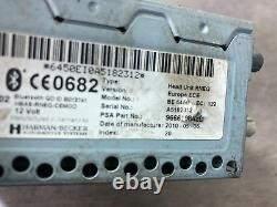 Citroen C5 2010 A/c Heater Climate Control & Radio Stereo CD Player Head Unit