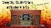 Crosley Record Player Cd Player Recorder Am Fm Radio Stereo Built In Speakers All In One Cr245