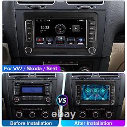 DAB+ 7 Car Stereo For VW GOLF MK5 Android 13 Apple Carplay Radio Player GPS 32G