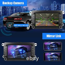 DAB+ 7 Car Stereo For VW GOLF MK5 Android 13 Apple Carplay Radio Player GPS 32G