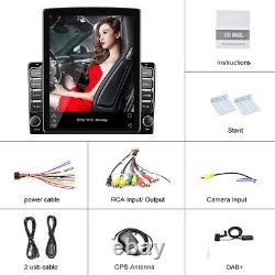 DAB+ Car Stereo Radio 9.7'' 2 DIN GPS NAVI Android MP5 Player Bluetooth WIFI FM