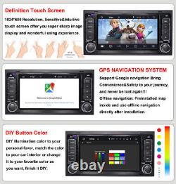 DAB+ Car Stereo Radio GPS StaNav SWC WIFI Player BT For VW Touareg T5 Multivan