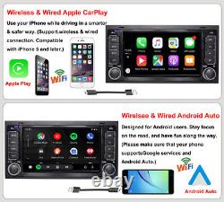 DAB+ Car Stereo Radio GPS StaNav SWC WIFI Player BT For VW Touareg T5 Multivan