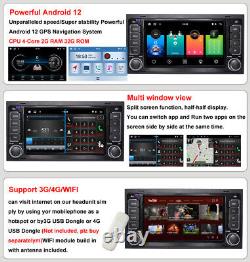 DAB+ Car Stereo Radio GPS StaNav SWC WIFI Player BT For VW Touareg T5 Multivan