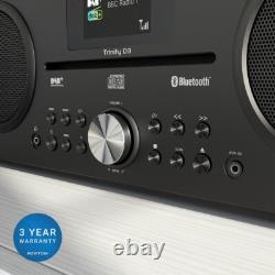 DAB DAB+ Digital FM Radio, CD player, Bluetooth Stereo Speaker System, USB