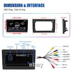 DAB+ For AUDI A4 2002-2009 9 Android 12 Car Stereo Radio Player GPS NAV 4G+64G