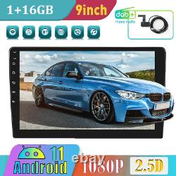 DAB+ Radio 9 Android 11.0 Car Stereo Double 2Din GPS SAT NAV WiFi RDS Head