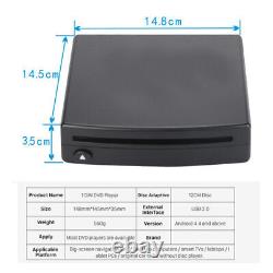 DC 5V USB Interface External CD/DVD Dish Box Player For Car Android Radio Stereo