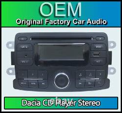 Dacia Sandero CD player radio with USB AUX Renault car stereo code AGC-0060RF