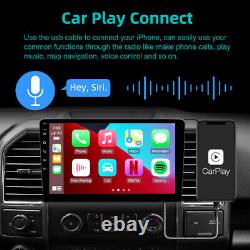 Double 2Din 9'' Car Stereo Radio Carplay & Android Auto Touch Screen MP5 Player