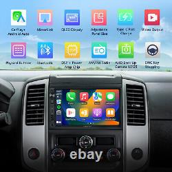 Double 2Din Car Stereo Radio Apple/Android Car Play Bluetooth 7 Touch Screen FM