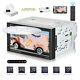 Double 2 Din Car Dvd Player Stereo Radio 7 Touch Screen Bluetooth Fm Mp5 Player