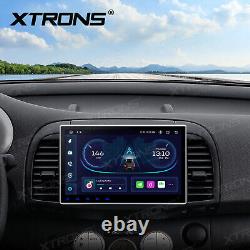 Double DIN 10.1 HD Car GPS Radio Stereo DVD Player Android 13 8-Core Car Play