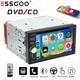 Double Din Cd Dvd Player Car Radio Stereo Carplay Android Auto Bluetooth Usb Aux